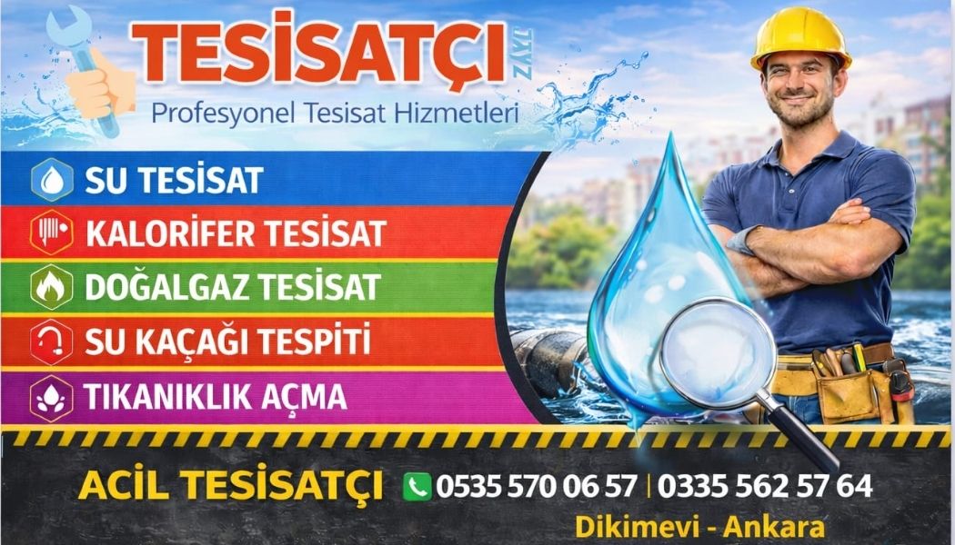 Dikimevi Su Kaçağı Tesisat